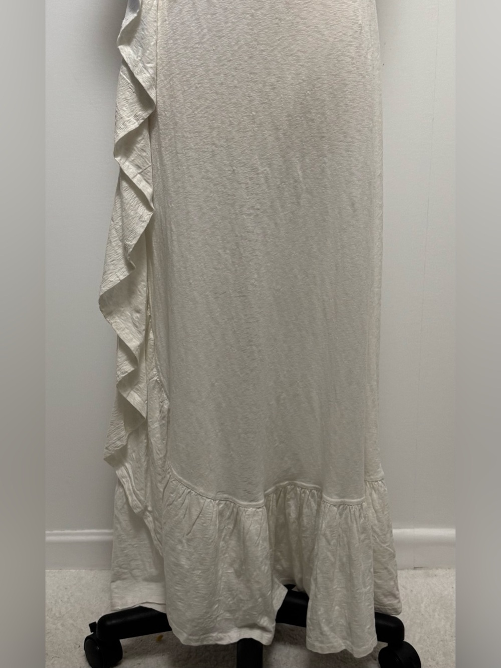 FP Beach Elisa White Maxi Dress S Beach Bridal Honeymoon Resort - Picture 10 of 12